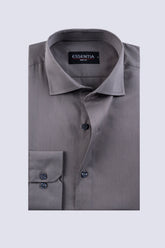 Dark Grey Men's Dress Shirt